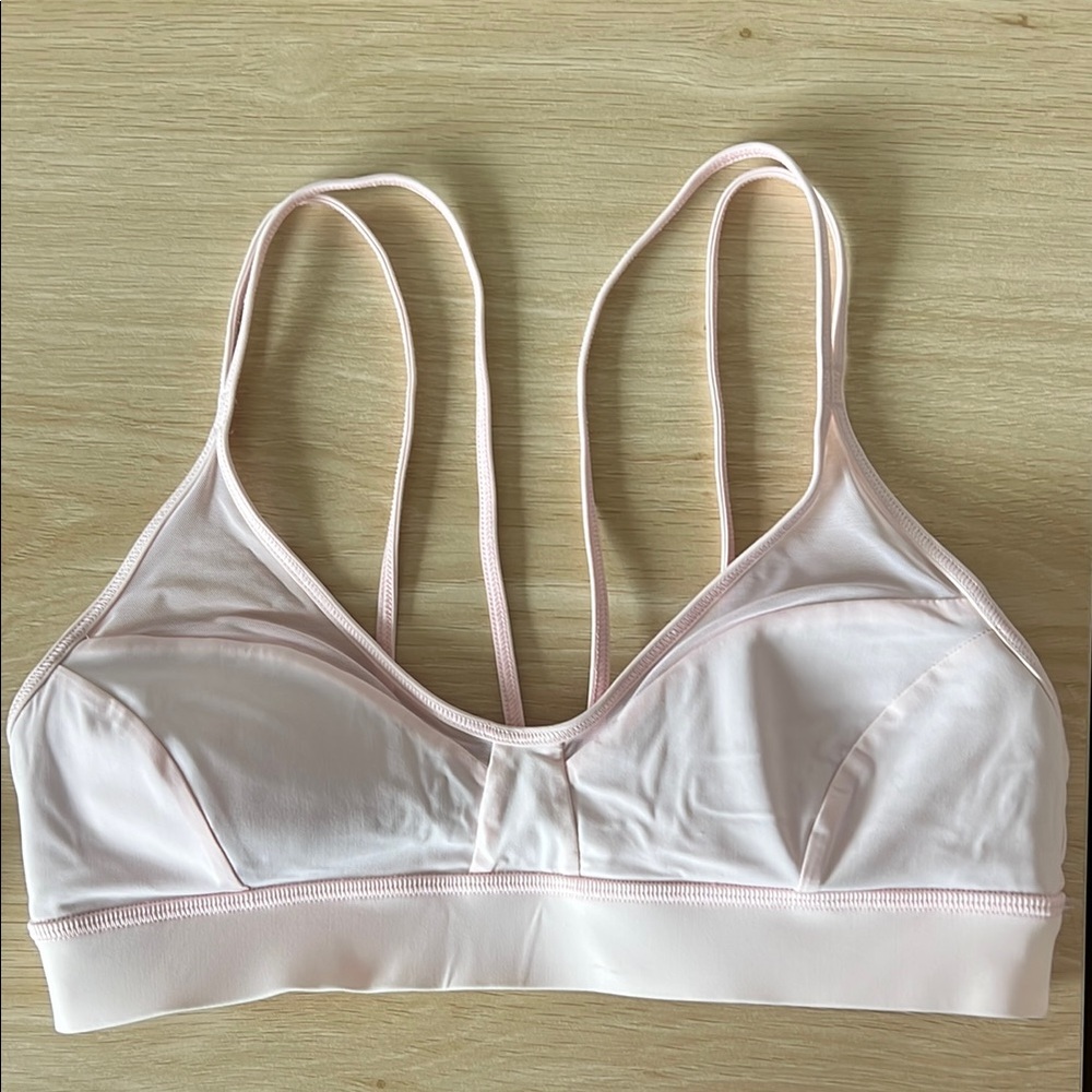 lululemon athletica Soft Pink Bralette